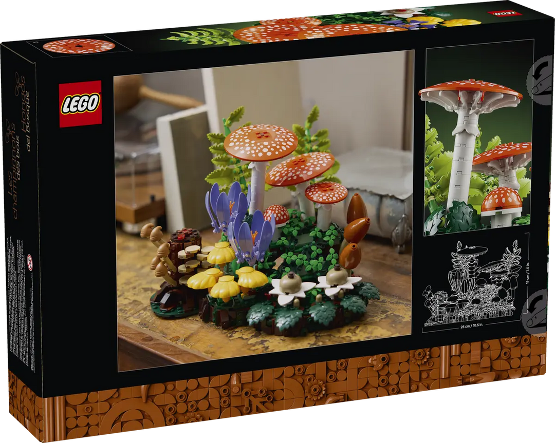 LEGO® Botanicals Woodland Mushrooms 11505