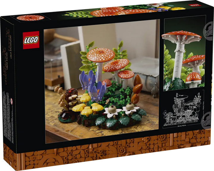 LEGO® Botanicals Woodland Mushrooms 11505