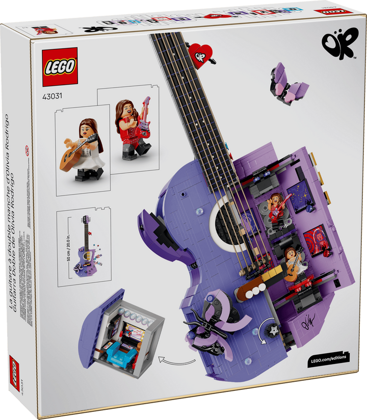 LEGO® Editions Olivia Rodrigo's Dual Guitar 43031