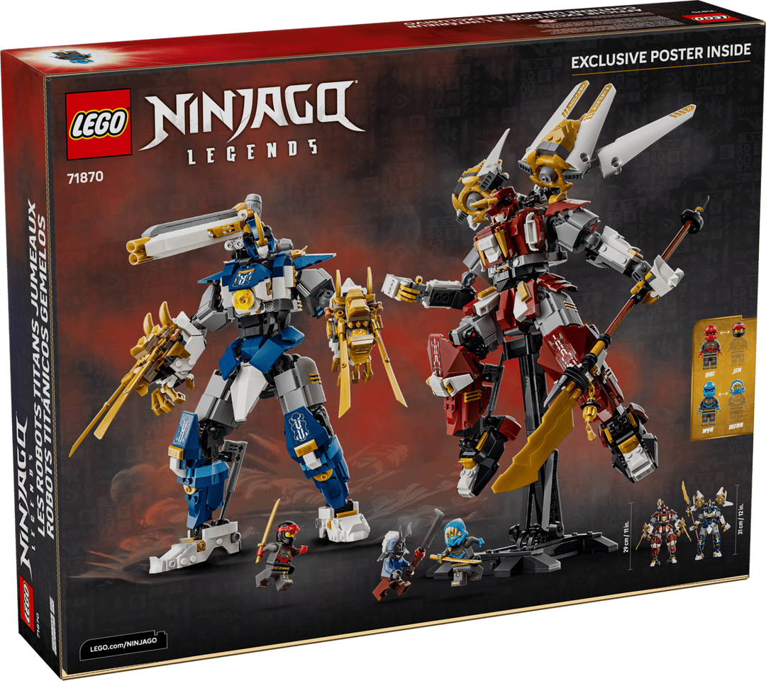 LEGO® NINJAGO® The Twin Titan Mechs 71870