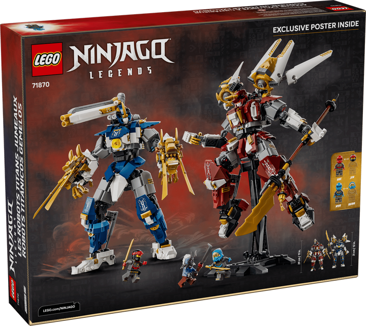 LEGO® NINJAGO® The Twin Titan Mechs 71870