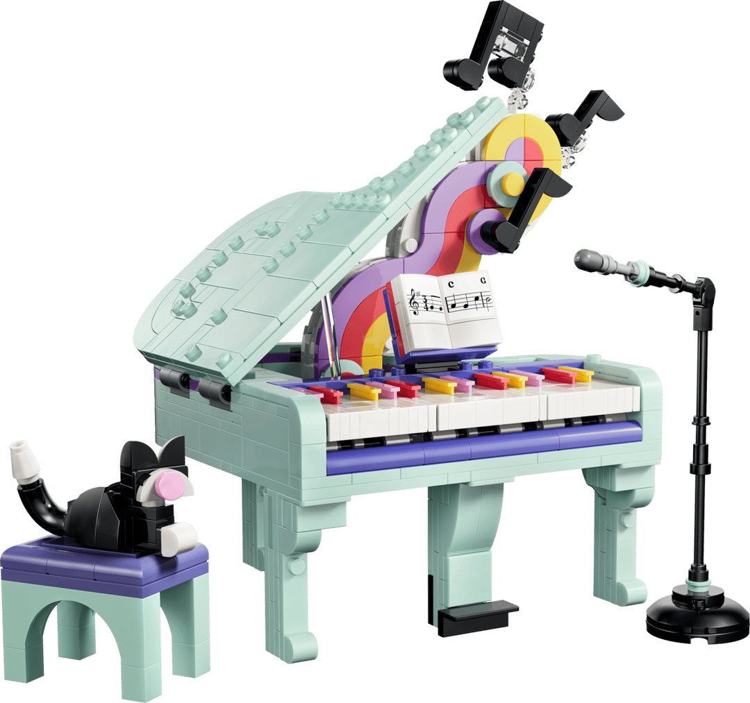 LEGO® Creator 3-in-1 Music Decor Piano with Cat 31392