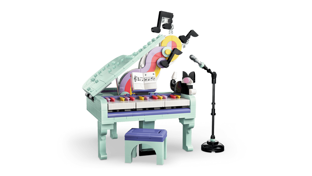 LEGO® Creator 3-in-1 Music Decor Piano with Cat 31392