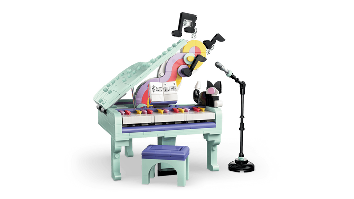 LEGO® Creator 3-in-1 Music Decor Piano with Cat 31392