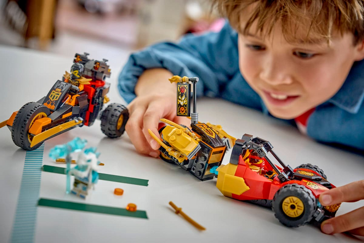 LEGO® NINJAGO® Kai and Cole's Combiner Vehicles 71864