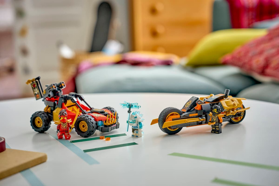LEGO® NINJAGO® Kai and Cole's Combiner Vehicles 71864