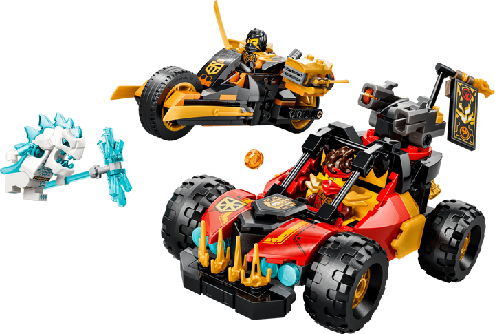 LEGO® NINJAGO® Kai and Cole's Combiner Vehicles 71864