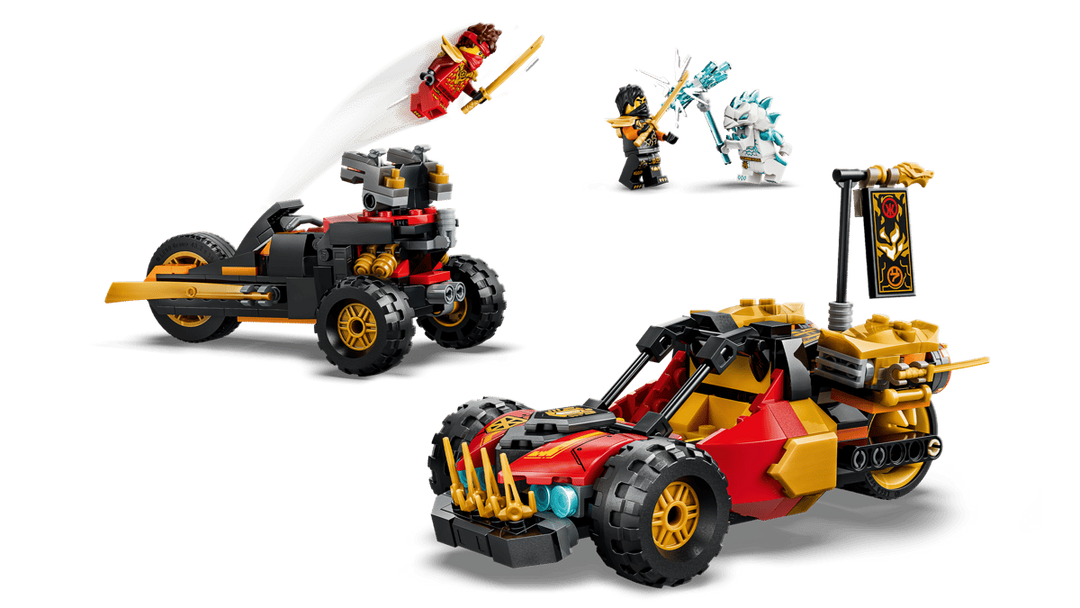 LEGO® NINJAGO® Kai and Cole's Combiner Vehicles 71864