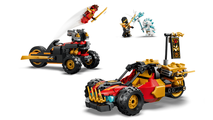 LEGO® NINJAGO® Kai and Cole's Combiner Vehicles 71864