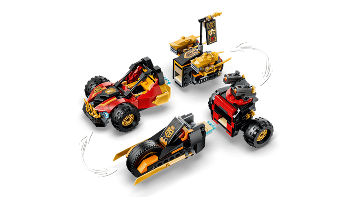 LEGO® NINJAGO® Kai and Cole's Combiner Vehicles 71864