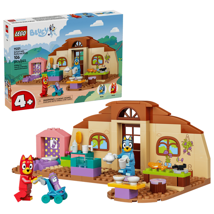 LEGO® DUPLO® School with Rusty and Bluey 11221