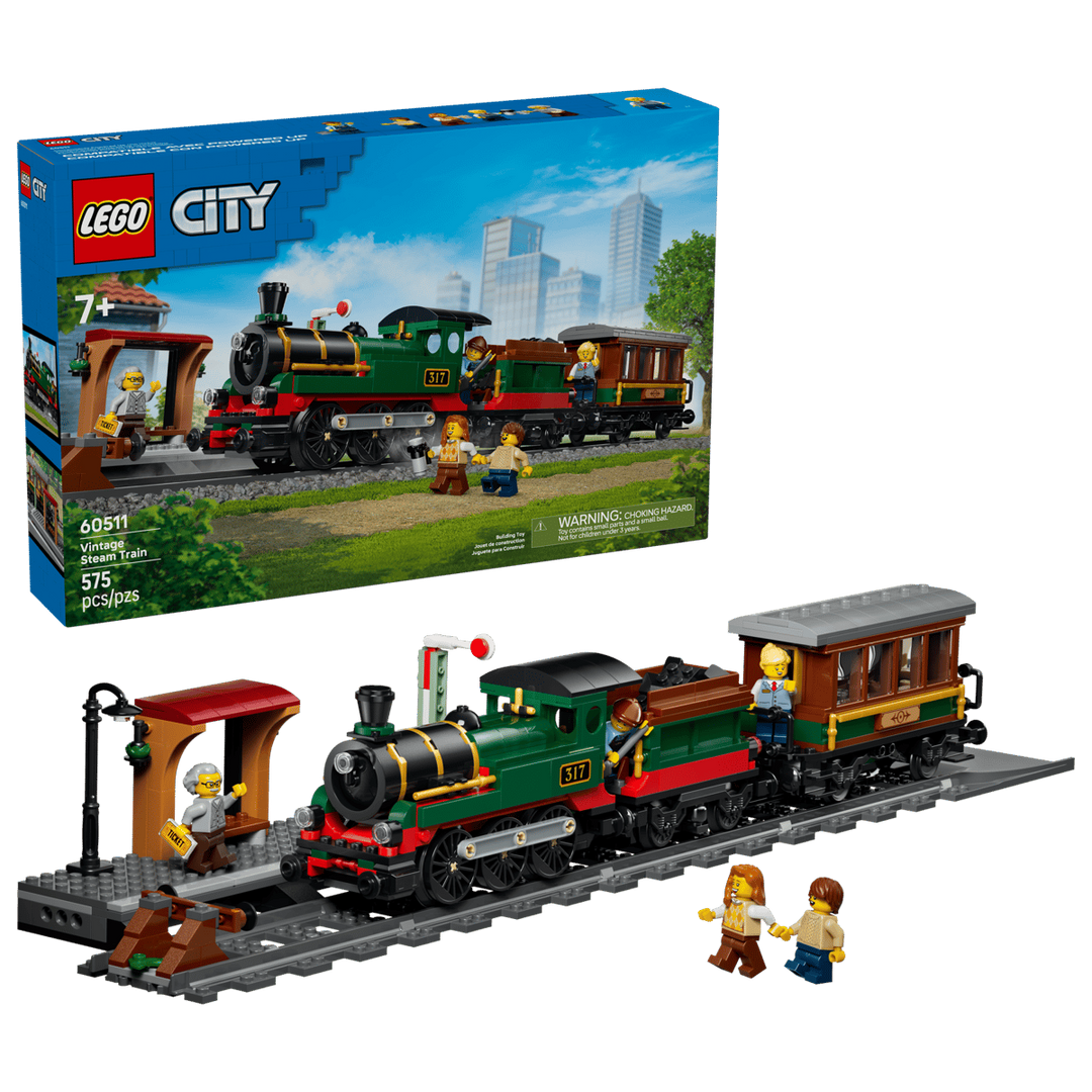 LEGO® City Vintage Steam Train 60511
