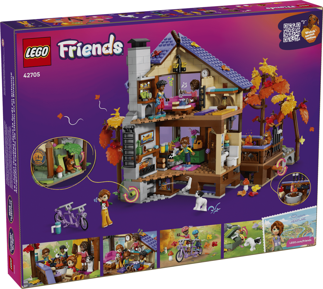 LEGO® Friends Cozy Fall Forest Cabin 42705