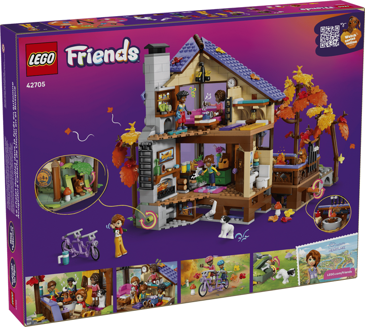 LEGO® Friends Cozy Fall Forest Cabin 42705