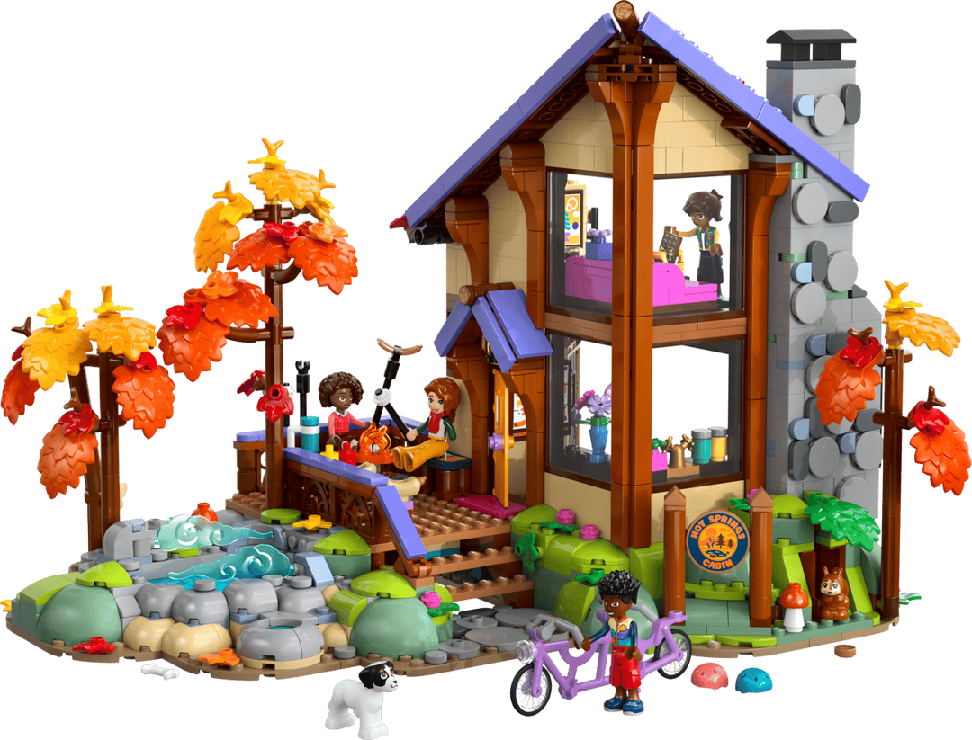 LEGO® Friends Cozy Fall Forest Cabin 42705