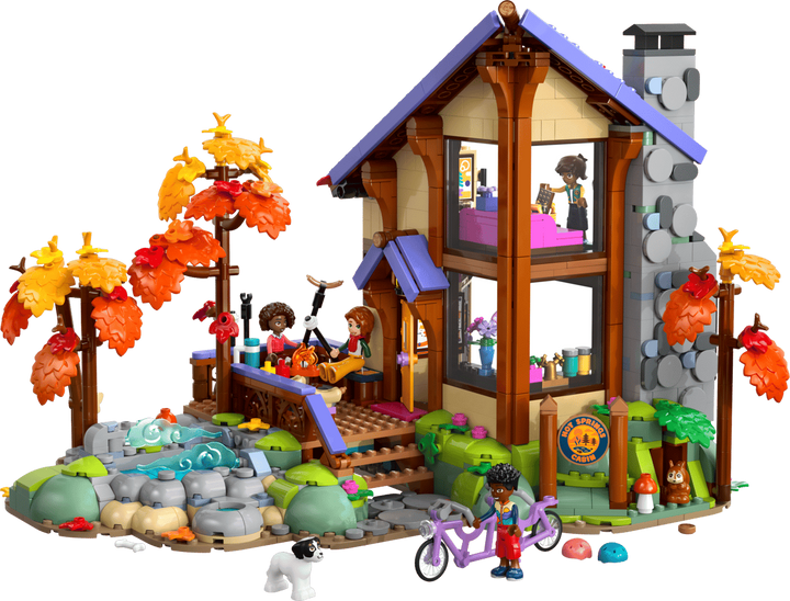 LEGO® Friends Cozy Fall Forest Cabin 42705