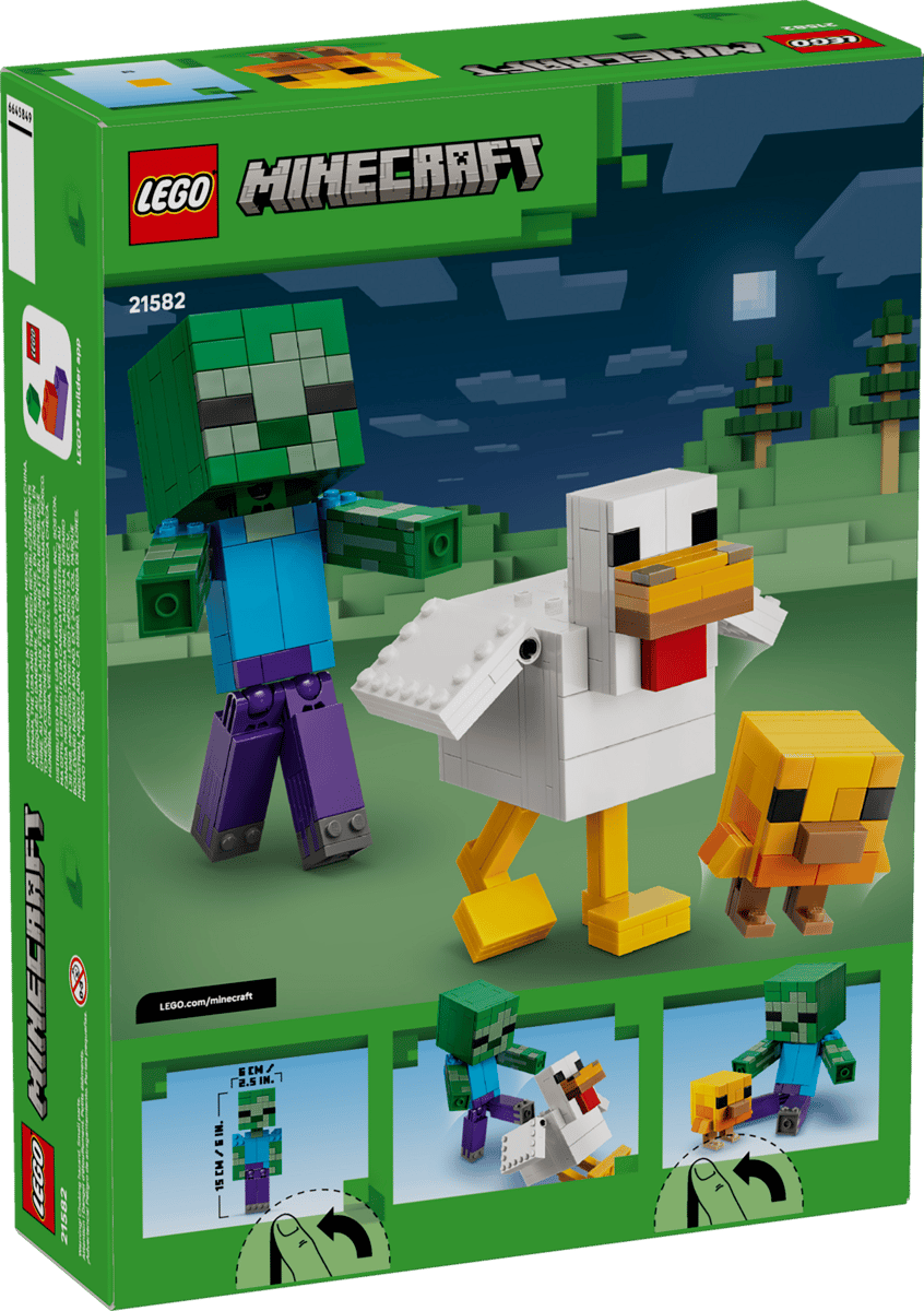 LEGO® Minecraft® Chicken Jockey 21582