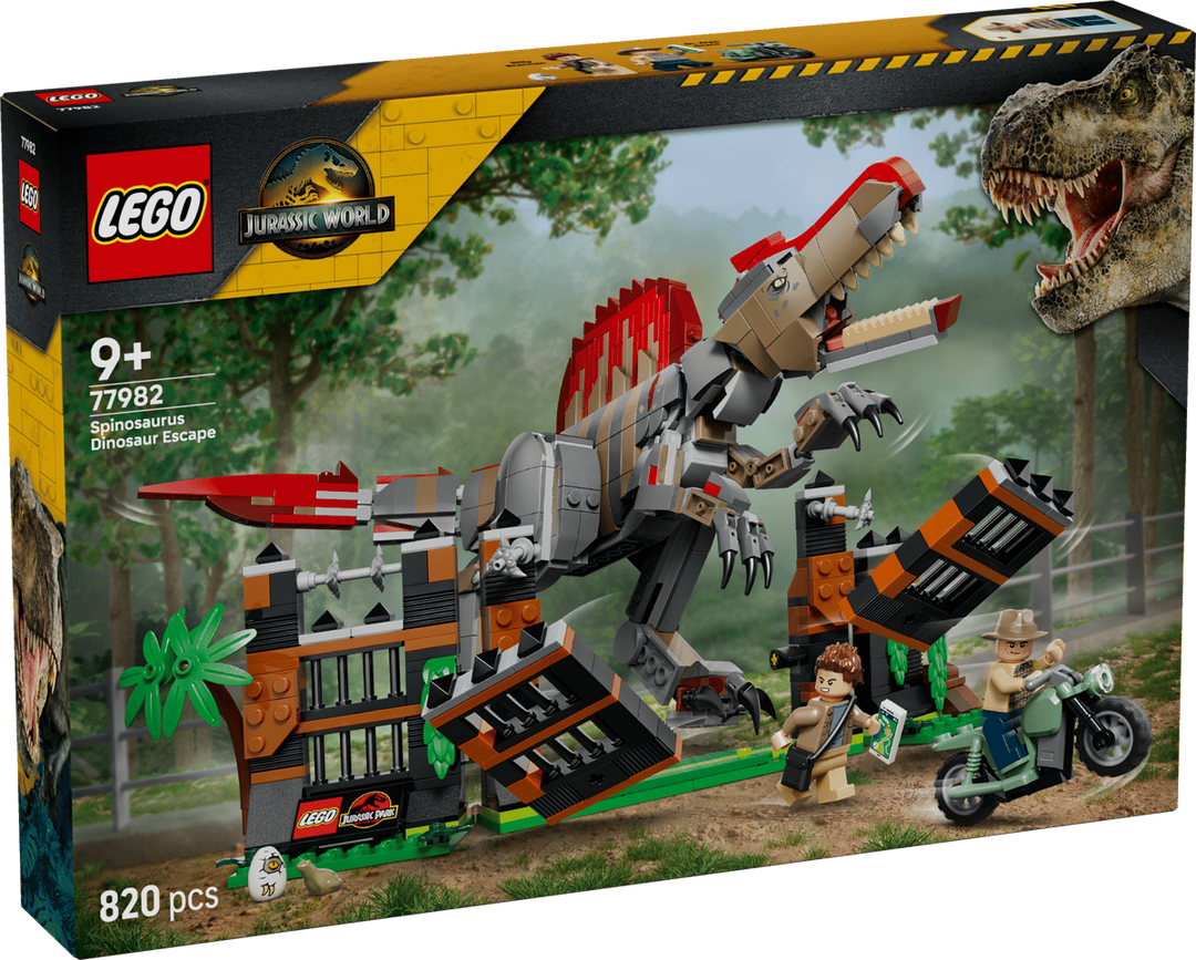 LEGO® Jurassic World™ Spinosaurus Dinosaur Escape 77982