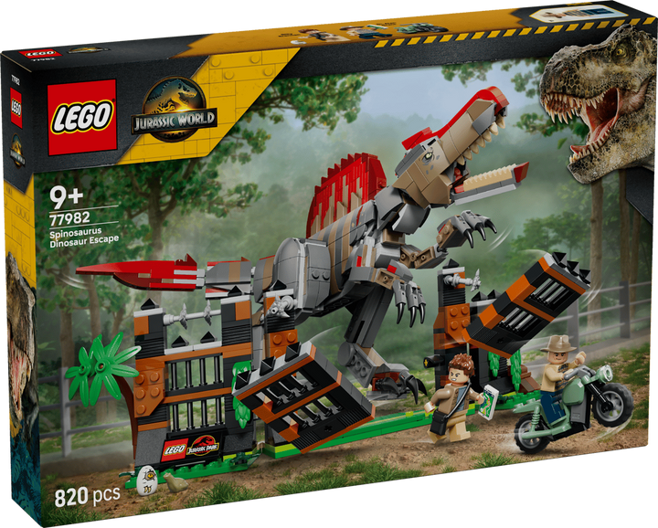 LEGO® Jurassic World™ Spinosaurus Dinosaur Escape 77982