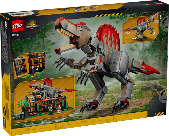 LEGO® Jurassic World™ Spinosaurus Dinosaur Escape 77982