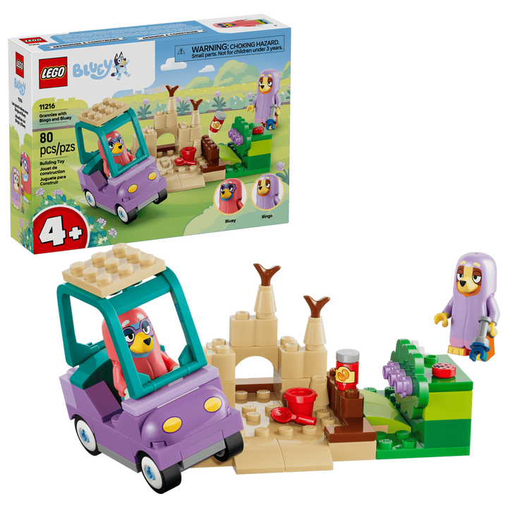 LEGO® DUPLO® Grannies with Bingo and Bluey 11216