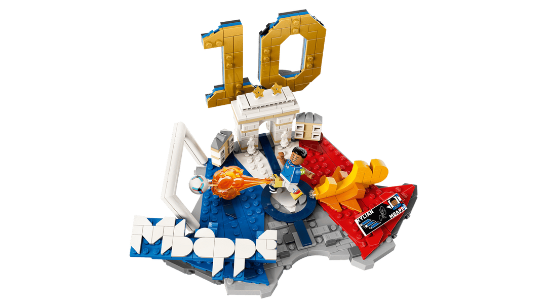 LEGO® Editions Kylian Mbappé – Soccer Highlights 43013