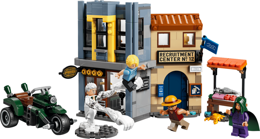 LEGO® One Piece Showdown with Captain Smoker 75642