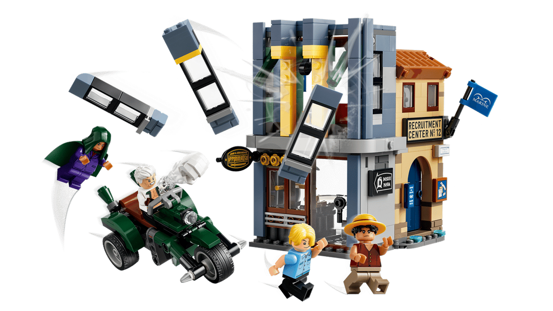 LEGO® One Piece Showdown with Captain Smoker 75642