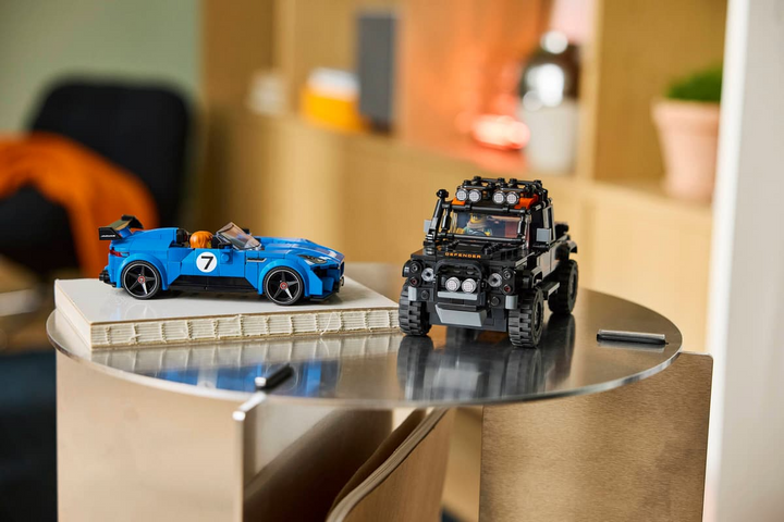 LEGO® Speed Champions Jaguar Project 7 & Land Rover Defender 77264