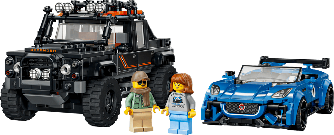 LEGO® Speed Champions Jaguar Project 7 & Land Rover Defender 77264