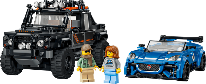 LEGO® Speed Champions Jaguar Project 7 & Land Rover Defender 77264