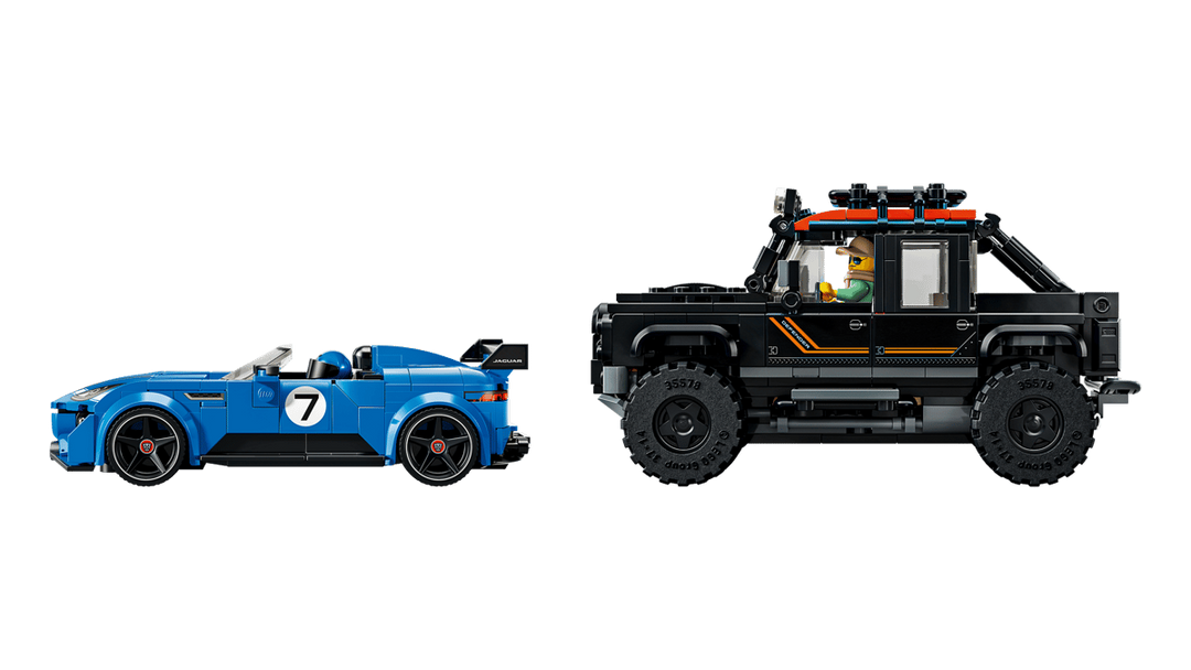 LEGO® Speed Champions Jaguar Project 7 & Land Rover Defender 77264