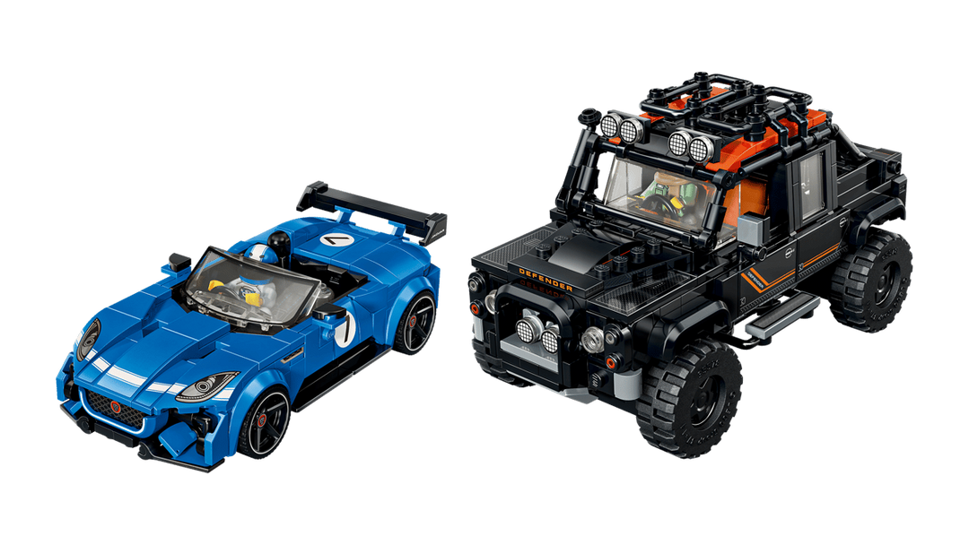 LEGO® Speed Champions Jaguar Project 7 & Land Rover Defender 77264