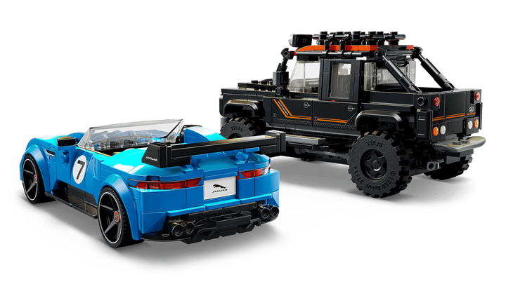 LEGO® Speed Champions Jaguar Project 7 & Land Rover Defender 77264