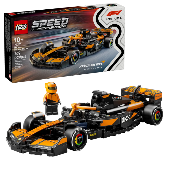 LEGO® Speed Champions McLaren F1® Team MCL38 Race Car 77251