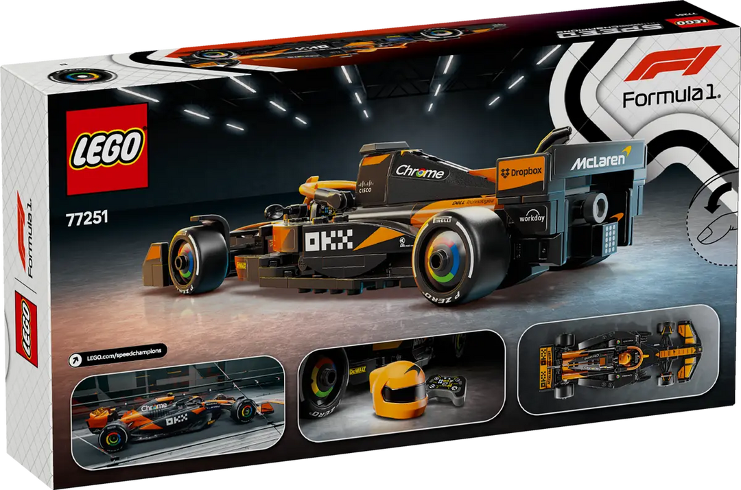 LEGO® Speed Champions McLaren F1® Team MCL38 Race Car 77251