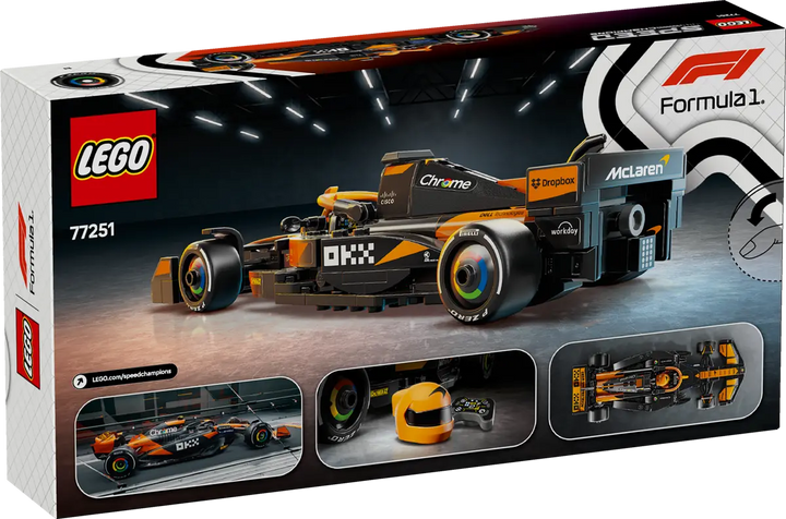 LEGO® Speed Champions McLaren F1® Team MCL38 Race Car 77251