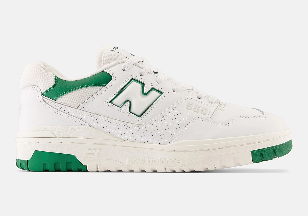 New Balance 550 'White/Green Cream'