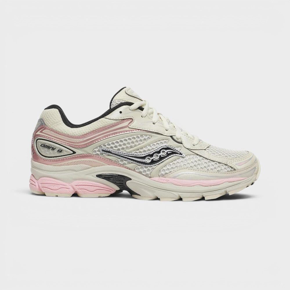 Saucony Omni 9 'Eggshell/Pink'