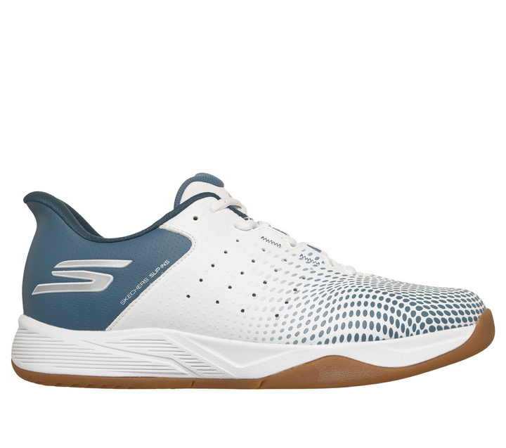 Skechers Slip-ins Relaxed Fit: Viper Court Reload 'White/Light Blue'