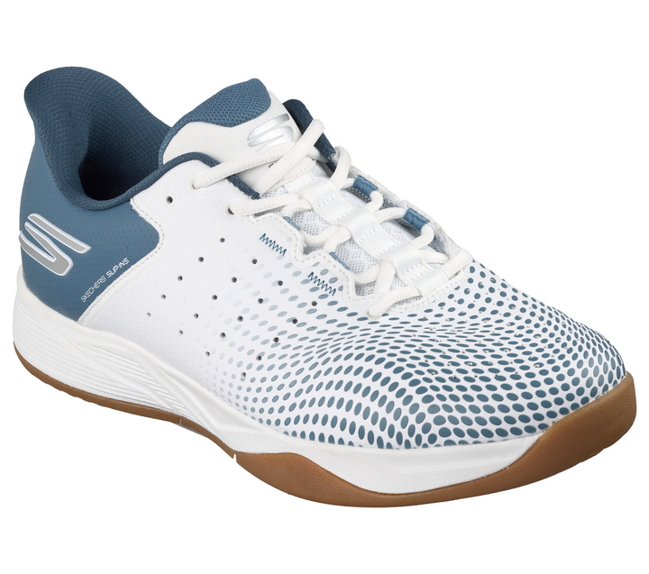 Skechers Slip-ins Relaxed Fit: Viper Court Reload 'White/Light Blue'