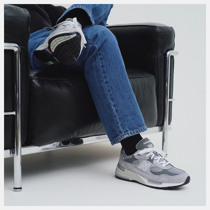 New Balance 992 MiUSA 'Grey Silver Metallic'