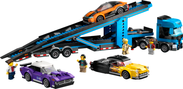 LEGO® City Car Transporter Truck with Sports Cars 60408
