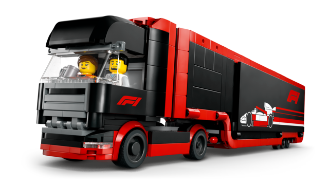LEGO® City F1® Truck with RB20 & AMR24 F1® Cars 60445