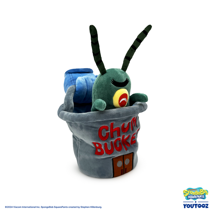 YouTooz Spongebob Squarepants - Plankton Chum Bucket Plush (9")