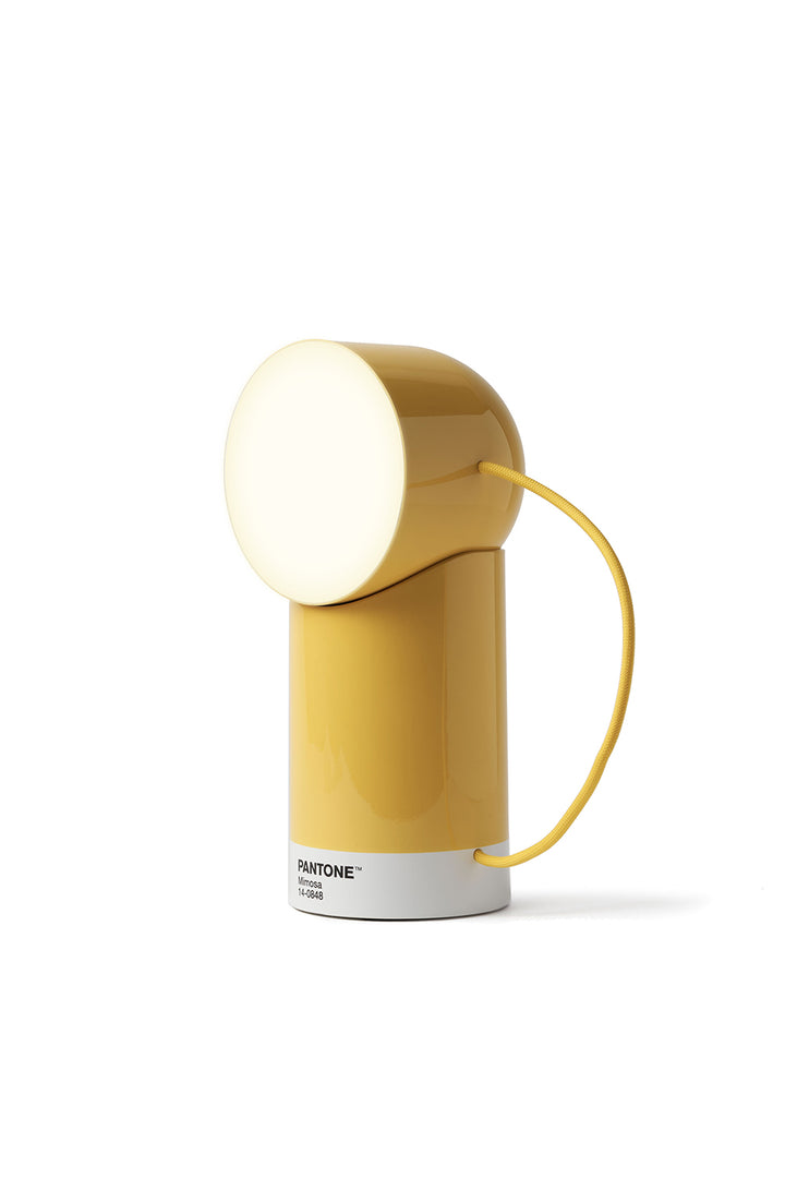 Lexon X Pantone Orbe Portable Lamp 'Mimosa'