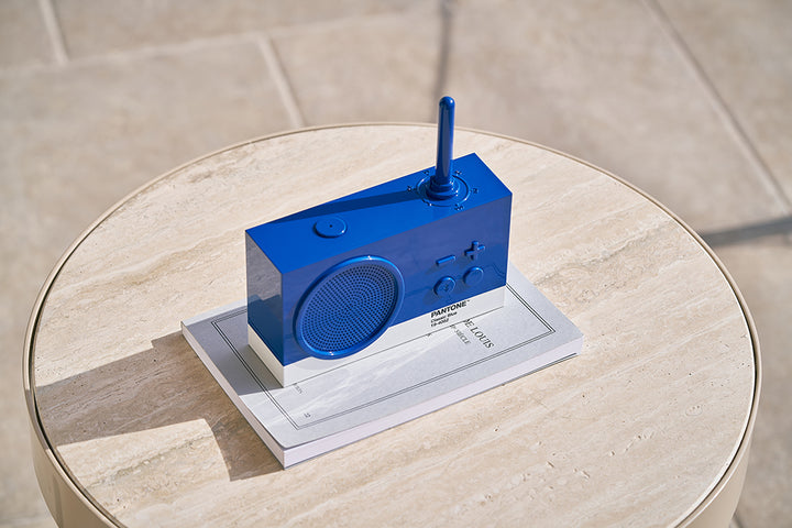 Lexon X Pantone Tykho 3 Bluetooth Speaker & Radio 'Classic Blue'