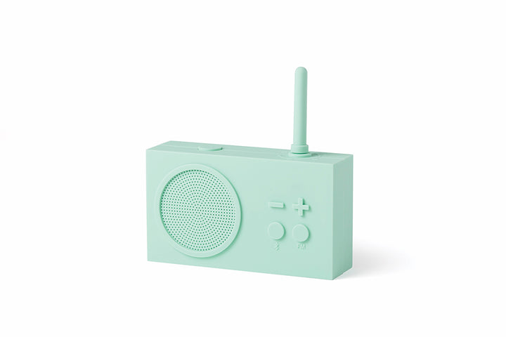 Lexon Tykho 3 Bluetooth Speaker & Radio 'Mint'