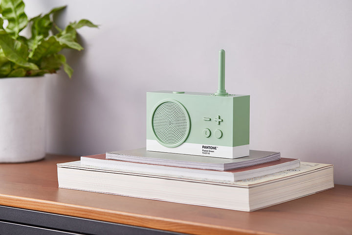 Lexon X Pantone Tykho 3 Bluetooth Speaker & Radio 'Pastel Green'