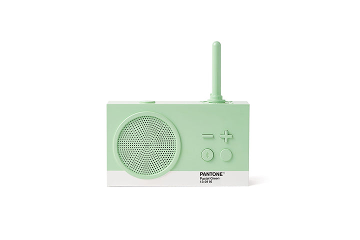Lexon X Pantone Tykho 3 Bluetooth Speaker & Radio 'Pastel Green'